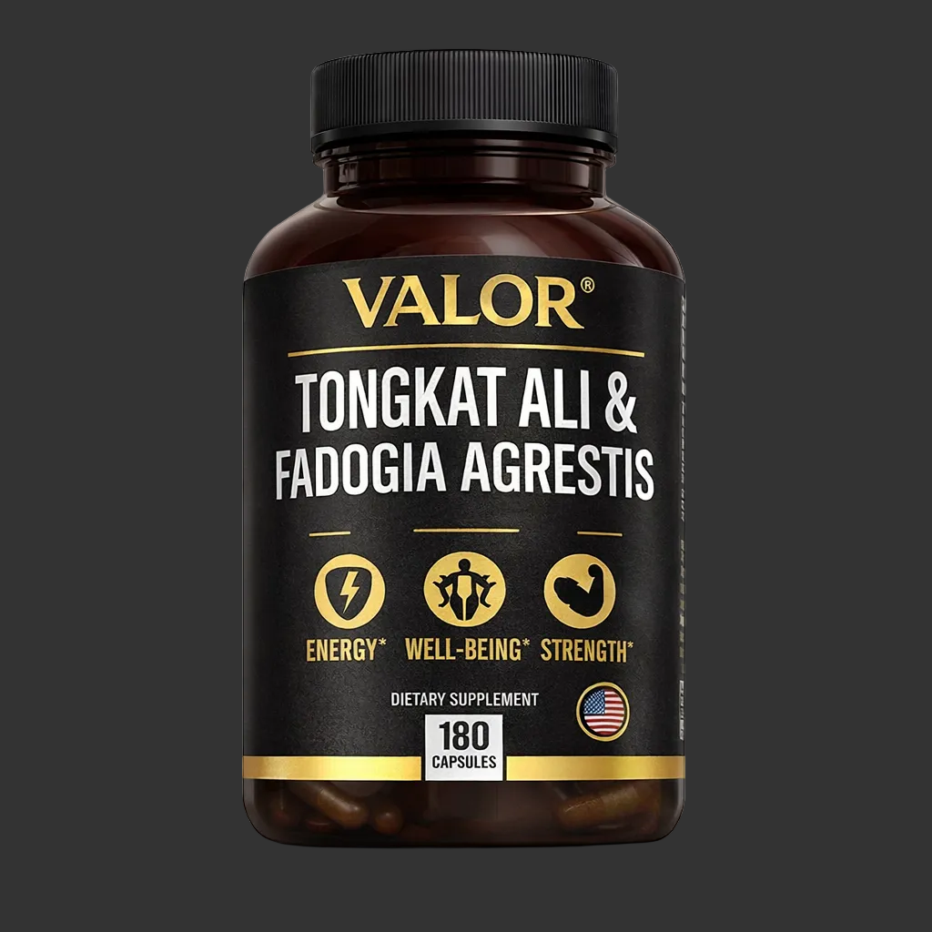 Valor Support Capsules - Tongkat Ali + Fadogia Agrestis