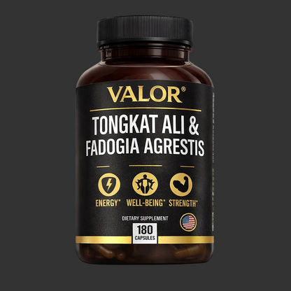 Valor Support Capsules - Tongkat Ali + Fadogia Agrestis