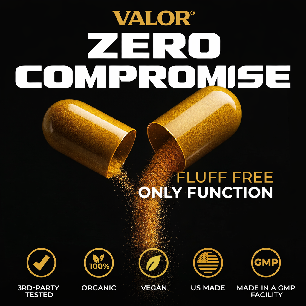 Valor Support Capsules - Tongkat Ali + Fadogia Agrestis